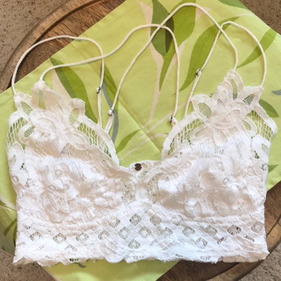 Free People Other - Free People white lace bralette